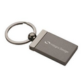 Rectangular 2-Tone Key Ring